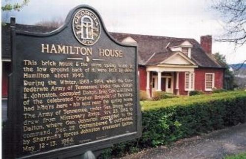 Hamilton House Historic Marker